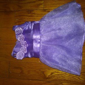 18" American Girl Doll Formal Purple Dress